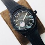 ZF Factory Patek Philippe Aquanaut 5167 Replica Watch Black Carbotech Watch 40MM